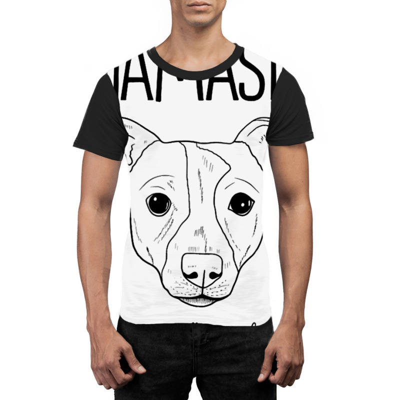 Jack Russel Namaste Home With My Dog Graphic T-shirt by AleaAlmondz | Artistshot