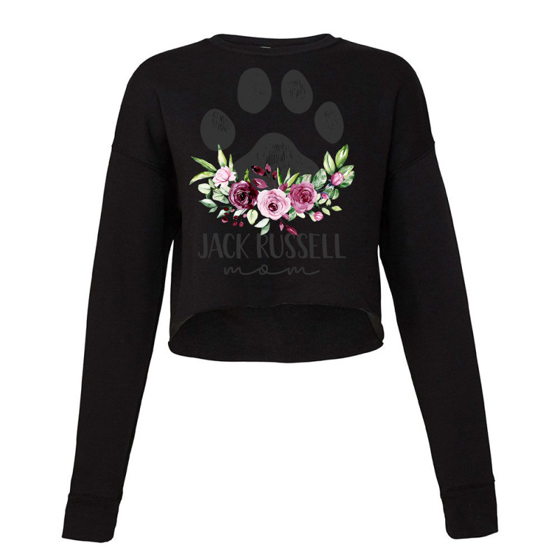 Jack Russell Shirt Dog Mom Gifts 3 Cropped Sweater by BreydenKhoury | Artistshot