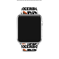 Mens Boxer Dad Boxer Dog Daddy Apple Watch Band | Artistshot