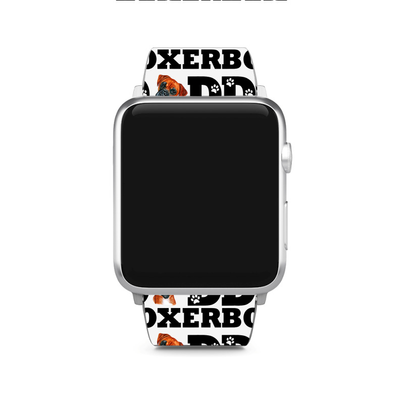 Mens Boxer Dad Boxer Dog Daddy Apple Watch Band | Artistshot