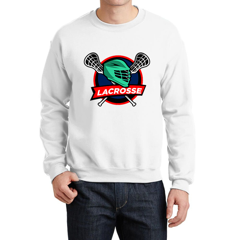 Lacrosse Lax Helmet Sticks Lax Sports Team Game Crewneck Sweatshirt | Artistshot