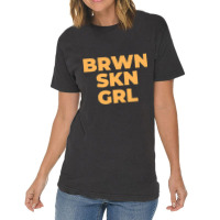 Black Women With Brown Skin Vintage T-shirt | Artistshot