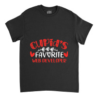 Cupids Favorite Web Developer Romance Couples Men  Classic T-shirt | Artistshot