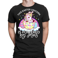 Christian Easter Unicorn Bunny Girls Kids Easter E T-shirt | Artistshot