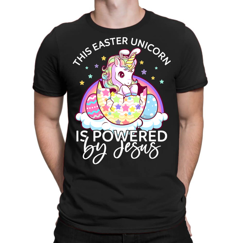 Christian Easter Unicorn Bunny Girls Kids Easter E T-shirt | Artistshot