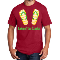 Lake Of The Ozarks Flip Flop   Missouri T Shirt Basic T-shirt | Artistshot