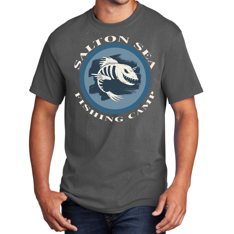 Salton Sea Bait & Fishing Camp California Souvenir Basic T-shirt | Artistshot