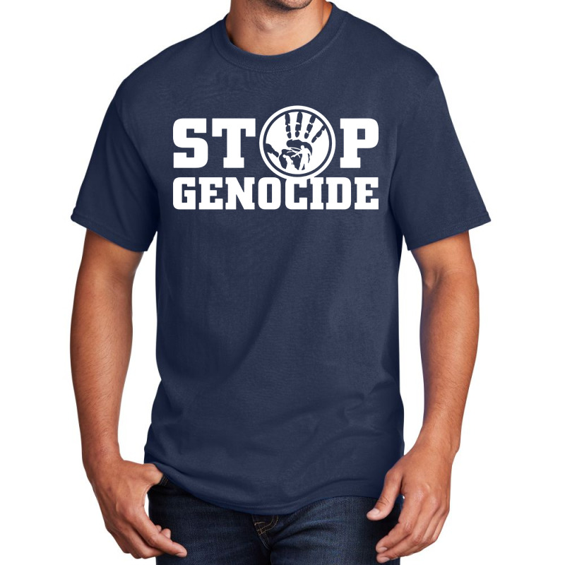 Genocide Human Basic T-shirt by bardol fbay | Artistshot