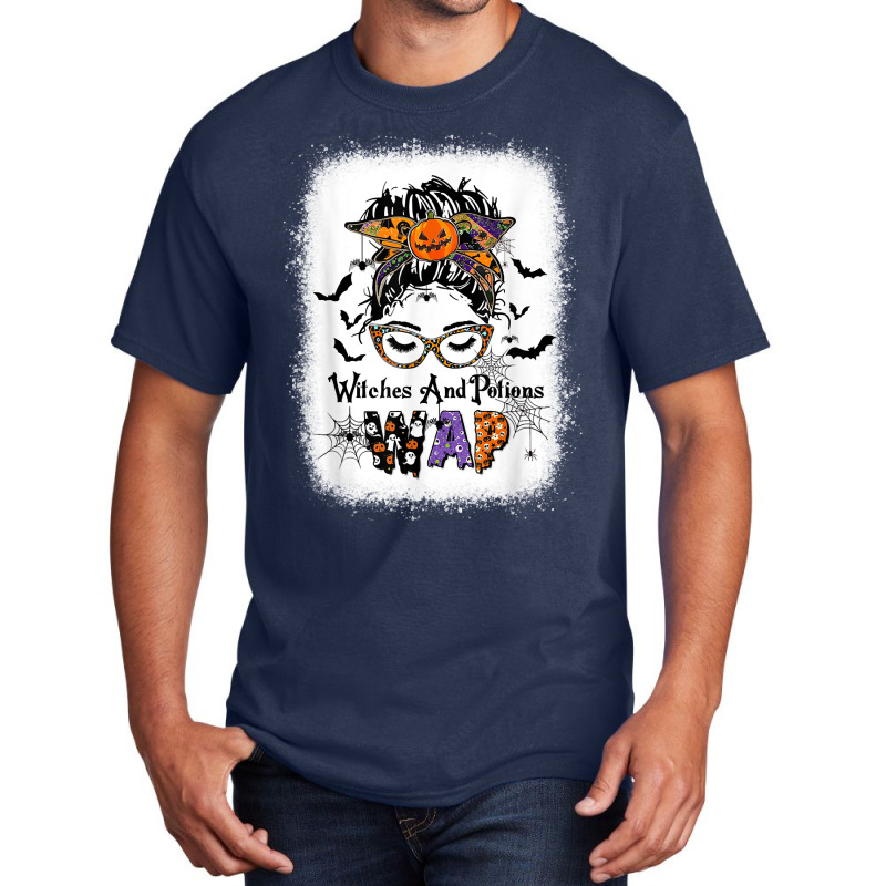 Wap Witches Potions Messy Bun Witch Halloween Costume Long Sleeve T Sh Basic T-shirt | Artistshot