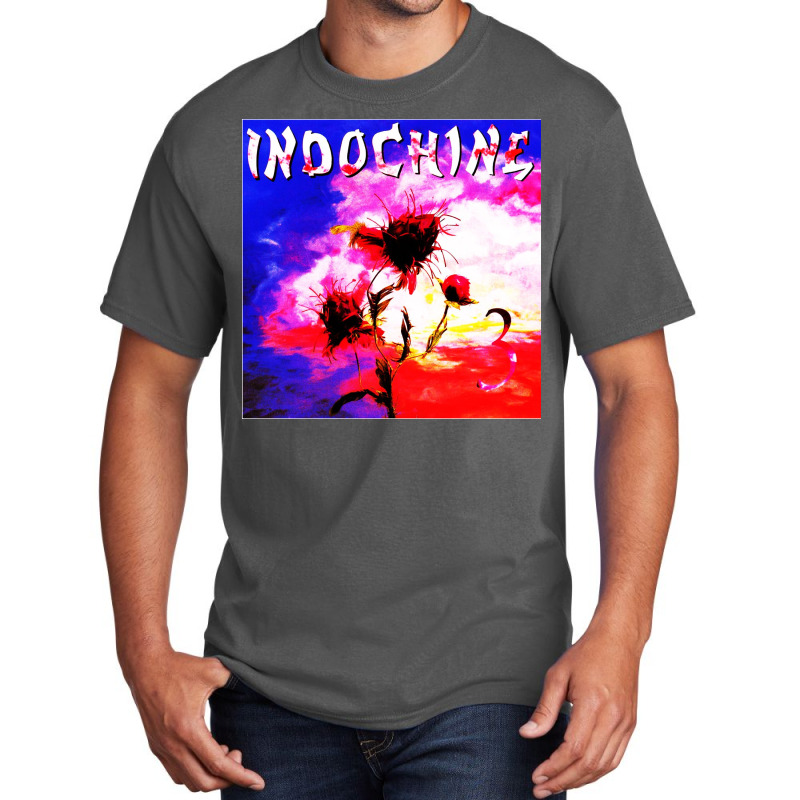 Indochine - French Pop Rock And New Wave Basic T-shirt | Artistshot