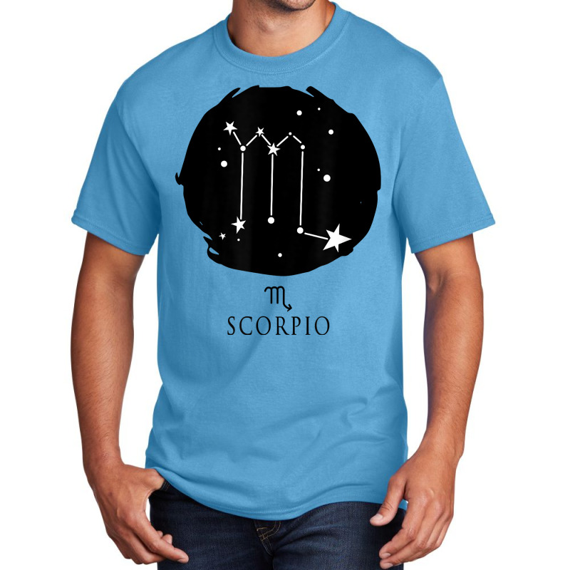 Scorpio Sign Zodiac Astrology Constellation Star T Shirt Basic T-shirt | Artistshot