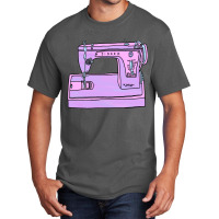 Purple Singer Sewing Machine Basic T-shirt | Artistshot