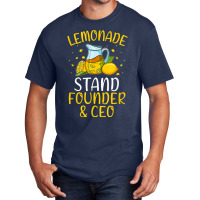 Lemonade Boss Founder Ceo Lemonade Stand Funny Friends T Shirt Basic T-shirt | Artistshot