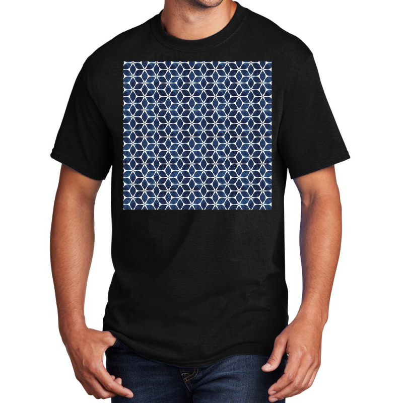 Moroccan Tile Design Pattern Basic T-shirt | Artistshot