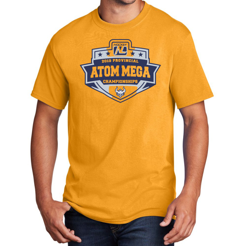 Hockey Atom Mega Basic T-shirt | Artistshot