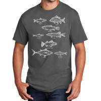 Fish Species Collection Biologist Fishkeeping Animal Fish T Shirt Basic T-shirt | Artistshot