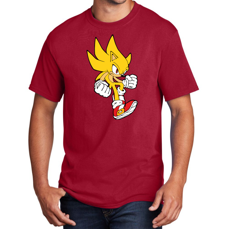 Sadow The Hedgehog Basic T-shirt by caknuris | Artistshot