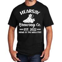 Womens Funny Quote Objection Hearsay Home Of The Mega Pint V Neck T Sh Basic T-shirt | Artistshot