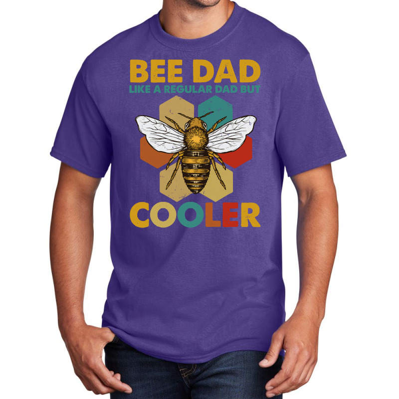 Bee Beekeeper Funny Beekeeper Bee Dad Honey Like A Regular Dad But Coo Basic T-shirt | Artistshot