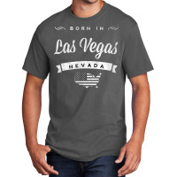 Born In Las Vegas Nevada Retro Vintage Usa Map Tee T Shirt Basic T-shirt | Artistshot