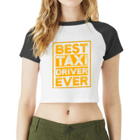 Cab Driver 7 Raglan Crop Top | Artistshot