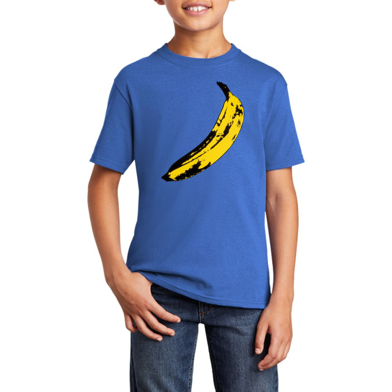 Velvet Underground Andy Warhol Banana Basic Youth T-shirt by solehpati | Artistshot