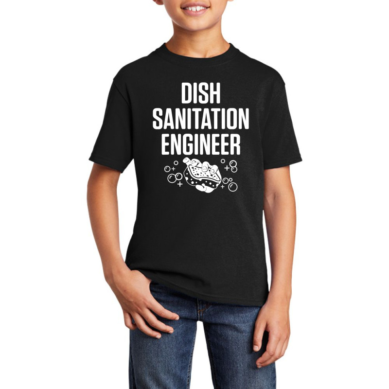 Dishwasher Sanitation Engineer Funny Dishwashing Gift T Shirt Basic Youth T-shirt by longduong89 | Artistshot