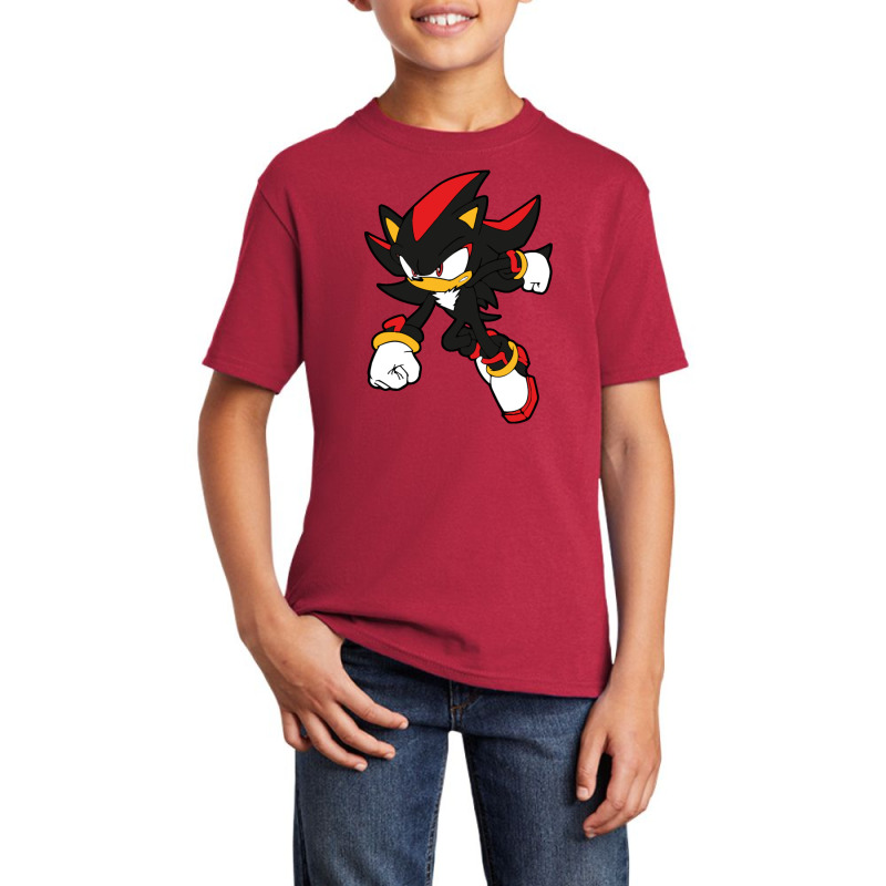 Sadow The Hedgehog Basic Youth T-shirt by caknuris | Artistshot