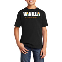 Vanilla Is For Ice Cream Upside Down Pineapple Swinger Theme T Shirt Basic Youth T-shirt | Artistshot