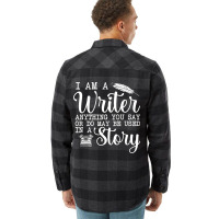 Best Writer Design For Men Women Writer Writing St Flannel Shirt | Artistshot