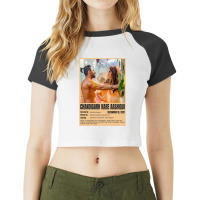 Classic Retro  Bollywood Dance Classical Music Raglan Crop Top | Artistshot