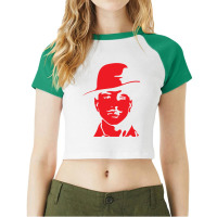 Vintage Movies  Bollywood Dance For Mens Womens Raglan Crop Top | Artistshot