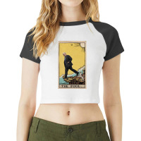 Art Character Boris Liar Call Me Raglan Crop Top | Artistshot