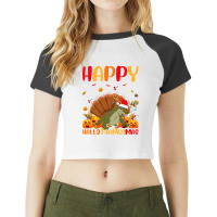 Funny Komodo Dragon Lover Happy Komodo Dragon Hellothanksmas Raglan Crop Top | Artistshot