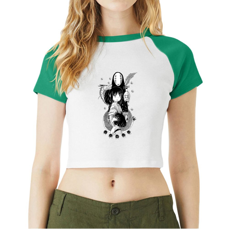 Spirit Studio Movie Merch Raglan Crop Top by shannen doherty | Artistshot