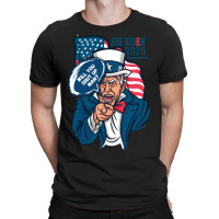 Will You Shut Up Man Biden Debate Quote Parody Black T-shirt | Artistshot