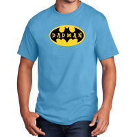 Dadman - Super Dadman Bat Hero Funny Basic T-shirt | Artistshot