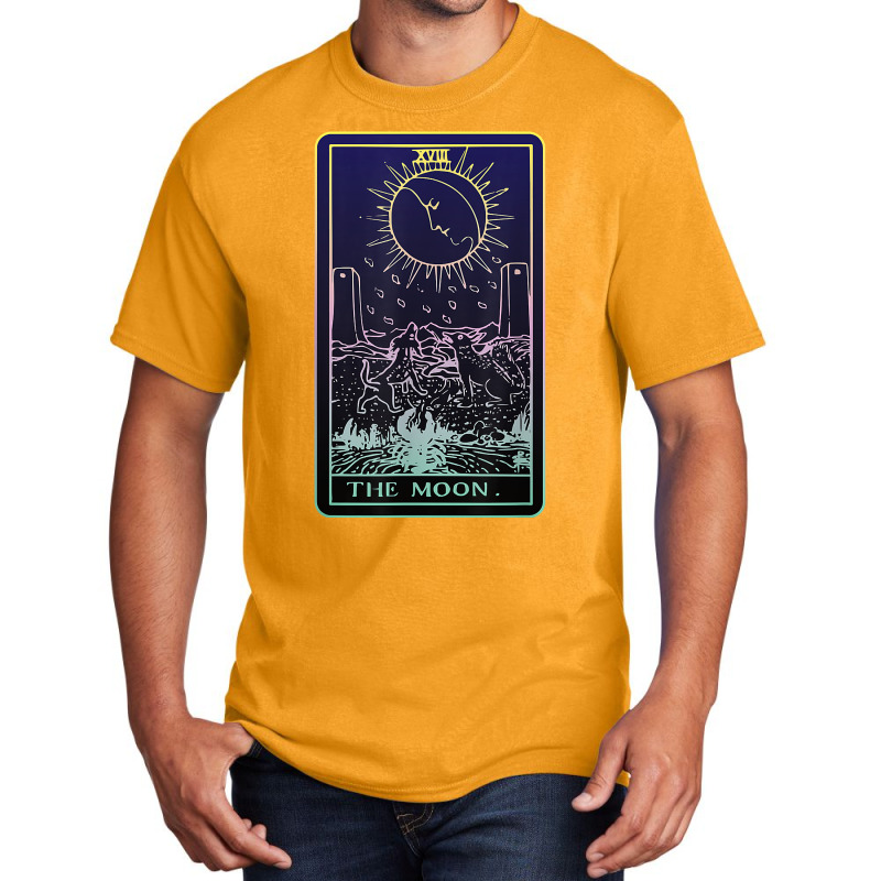 The Moon Tarot Card Witch Aesthetic Witchy Major Arcana T Shirt Basic T-shirt by jayannidifalco | Artistshot