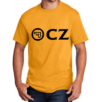 Best Of The Best Cz Pistol Black Design Basic T-shirt | Artistshot