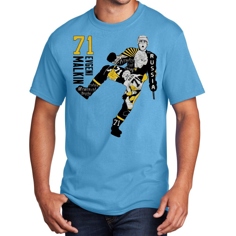 Evgeni Malkin 71 Basic T-shirt by kr205 | Artistshot