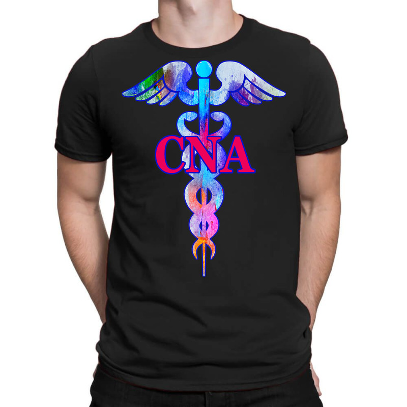 Cna Certified Nursing Assistant Medical Emblem Cad T-shirt | Artistshot