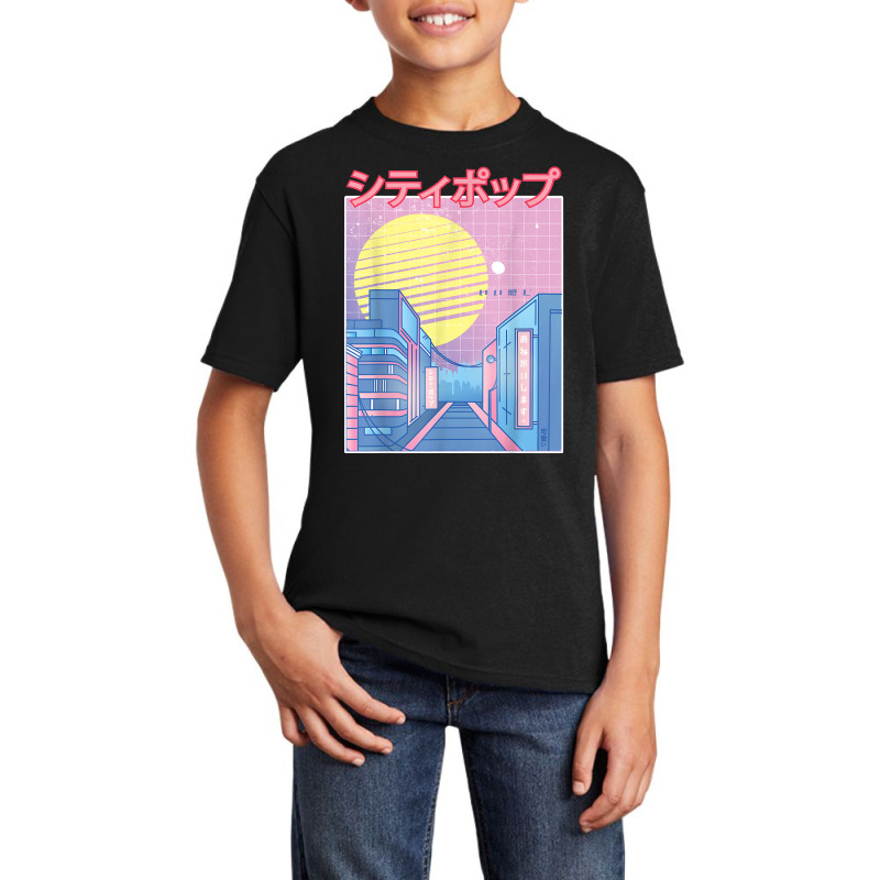 Japan City Pop Kawaii 80s Japanese Anime Music Aesthetic T Shirt Basic Youth T-shirt | Artistshot