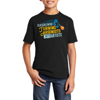 Glass Blowing Gift Glassblower Glassworking Artist T Shirt Basic Youth T-shirt | Artistshot