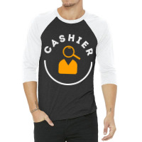 Cashier Banker 3/4 Sleeve Shirt | Artistshot