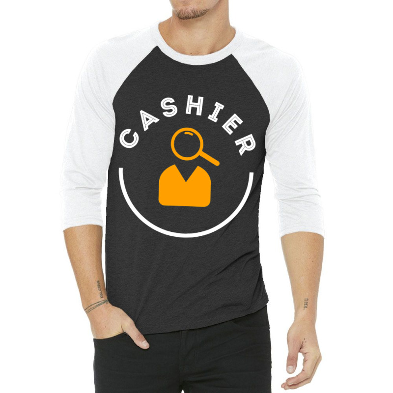 Cashier Banker 3/4 Sleeve Shirt | Artistshot