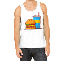 Burger And Soda Tank Top | Artistshot