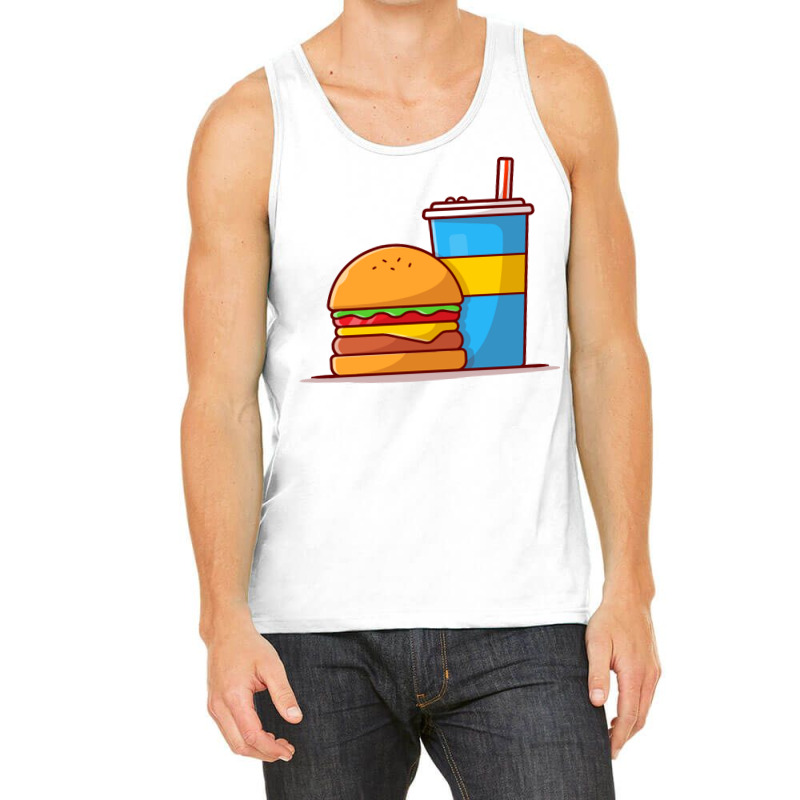 Burger And Soda Tank Top | Artistshot