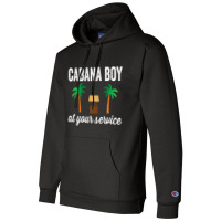 Cabana Boy At Your Service Funny Bartender Server Champion Hoodie | Artistshot