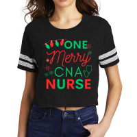 Certified Nursing Assistant One Merry Cna Nurse Ch Scorecard Crop Tee | Artistshot