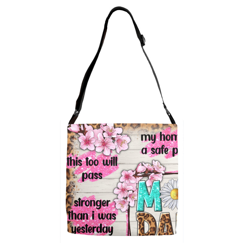 Mom Daily Affirmation Adjustable Strap Totes | Artistshot